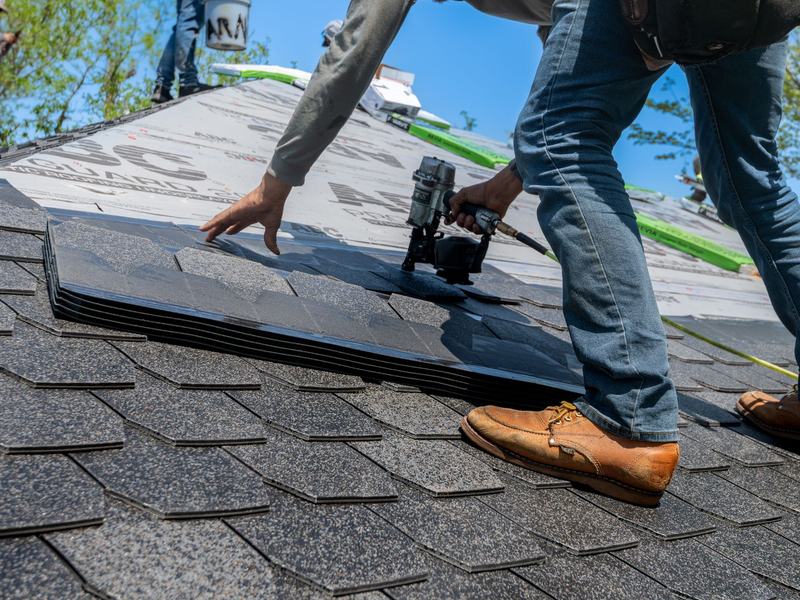 Finished roofing job for a Sioux City homeowner