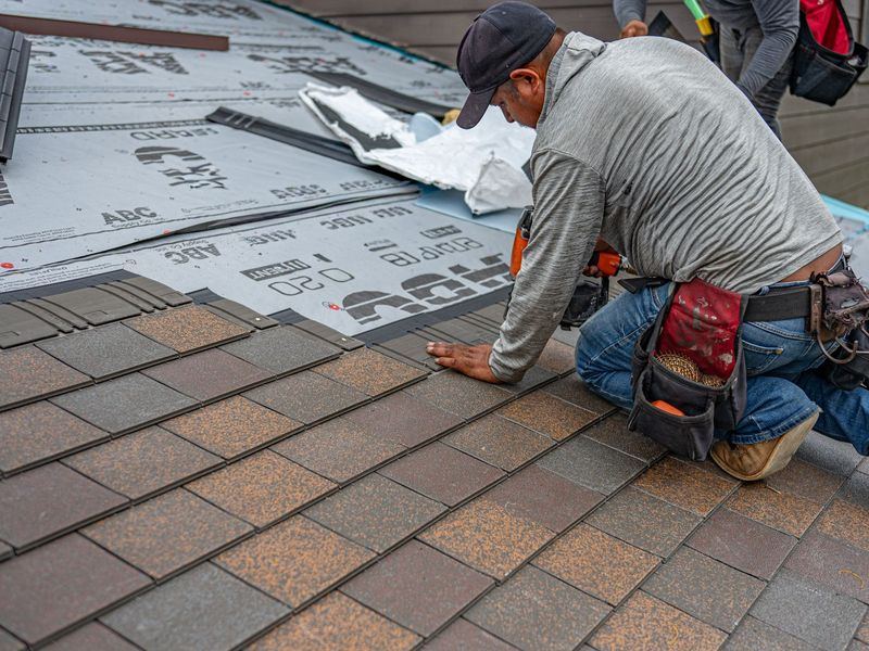Roofing job near Le Mars, IA